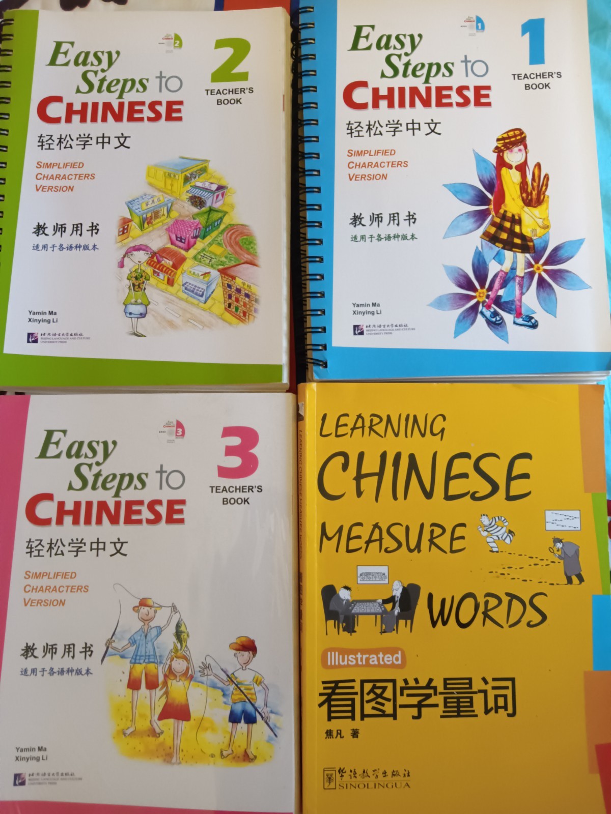 Easy Steps to Chinese: Textbook 1 W CD Audio & Workbook Yamin Ma Paperback Set