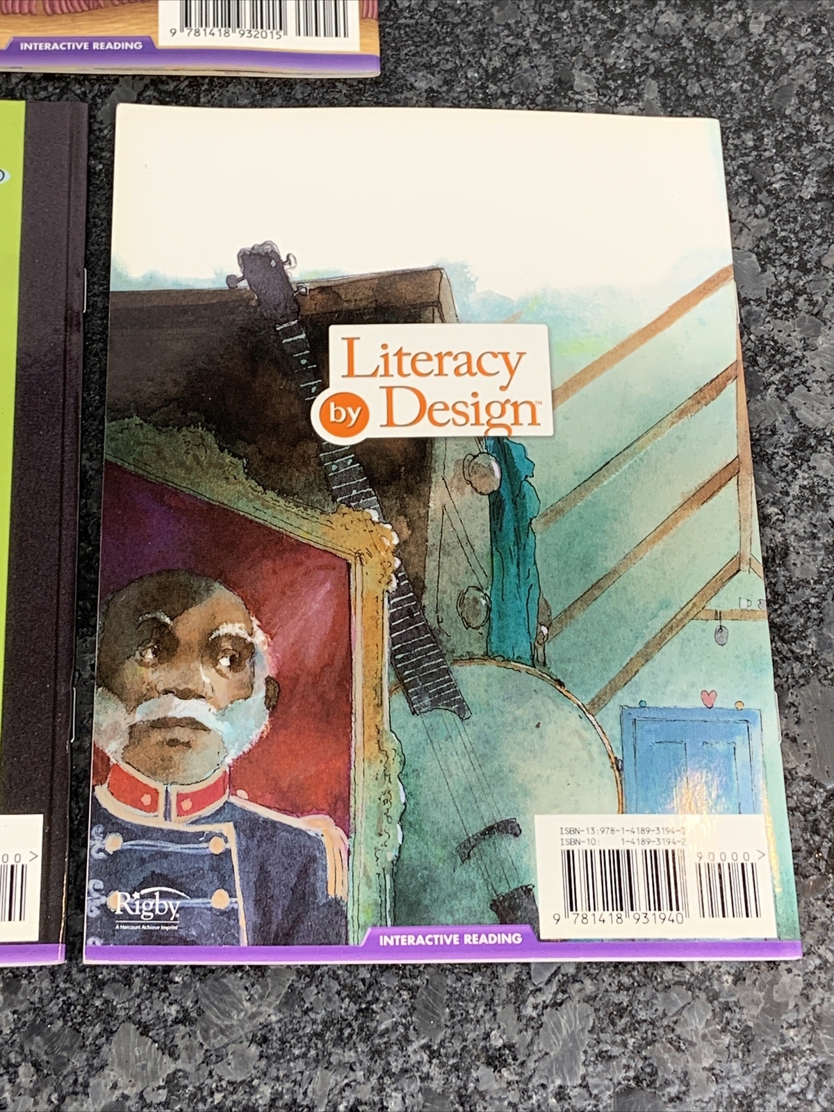 Lot of 7 Rigby Literacy By Design Interactive Reading Homeschool Story Books NEW
