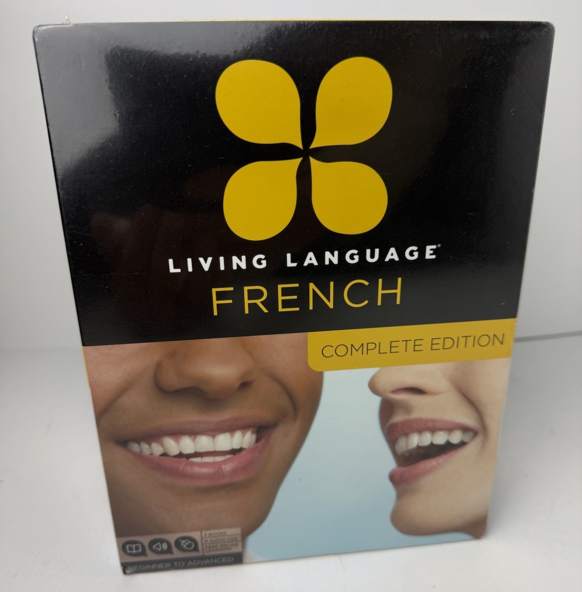 Living Language French Beginner- Advanced Discs + Books complete sealed