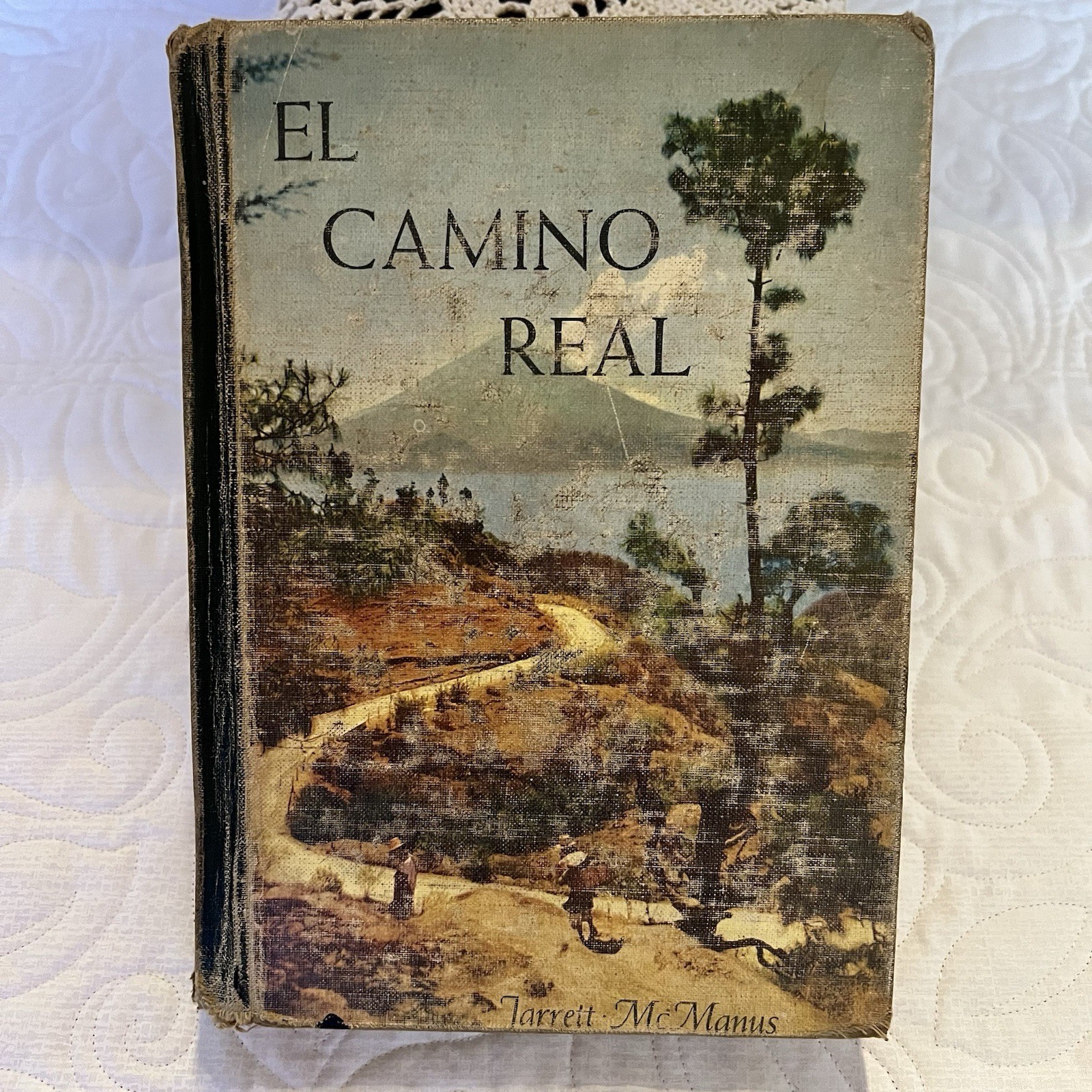 1958 El Camino Real Book 1 by Jarrett & McManus Hardcover Spanish Textbook