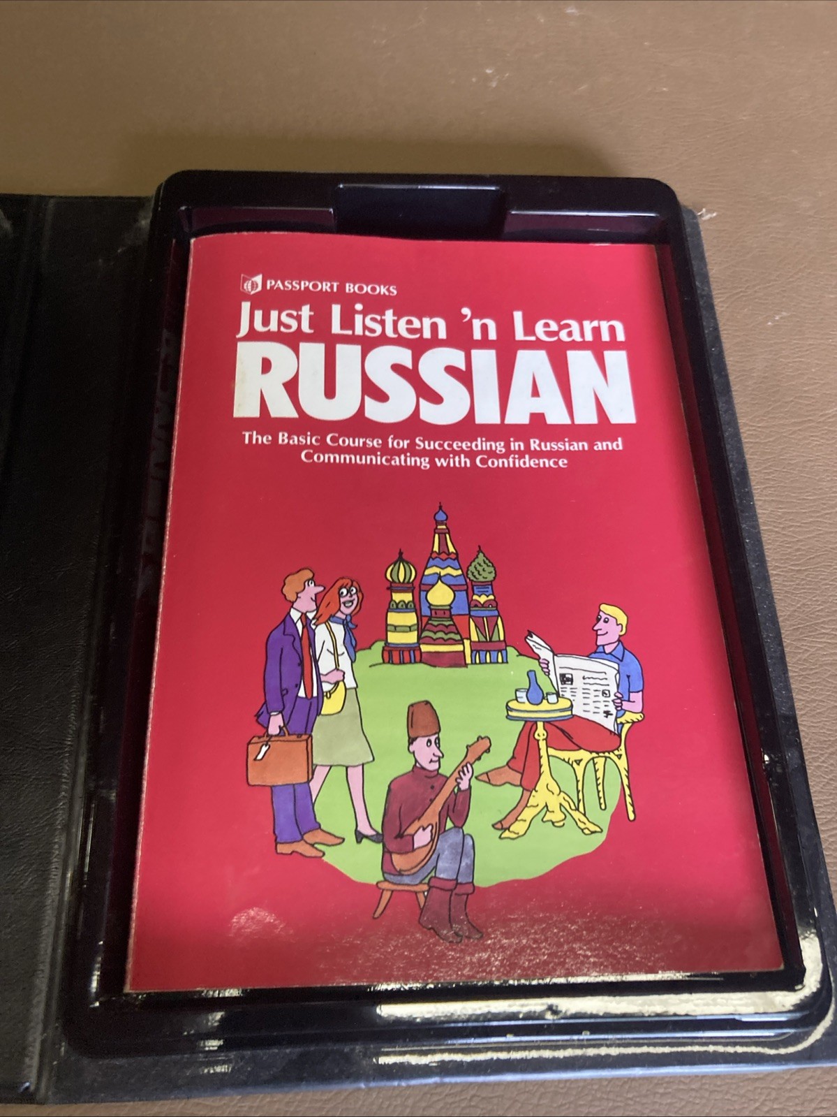 Just Listen And Learn Russian Cassette Tapes And Illustrated Book G3