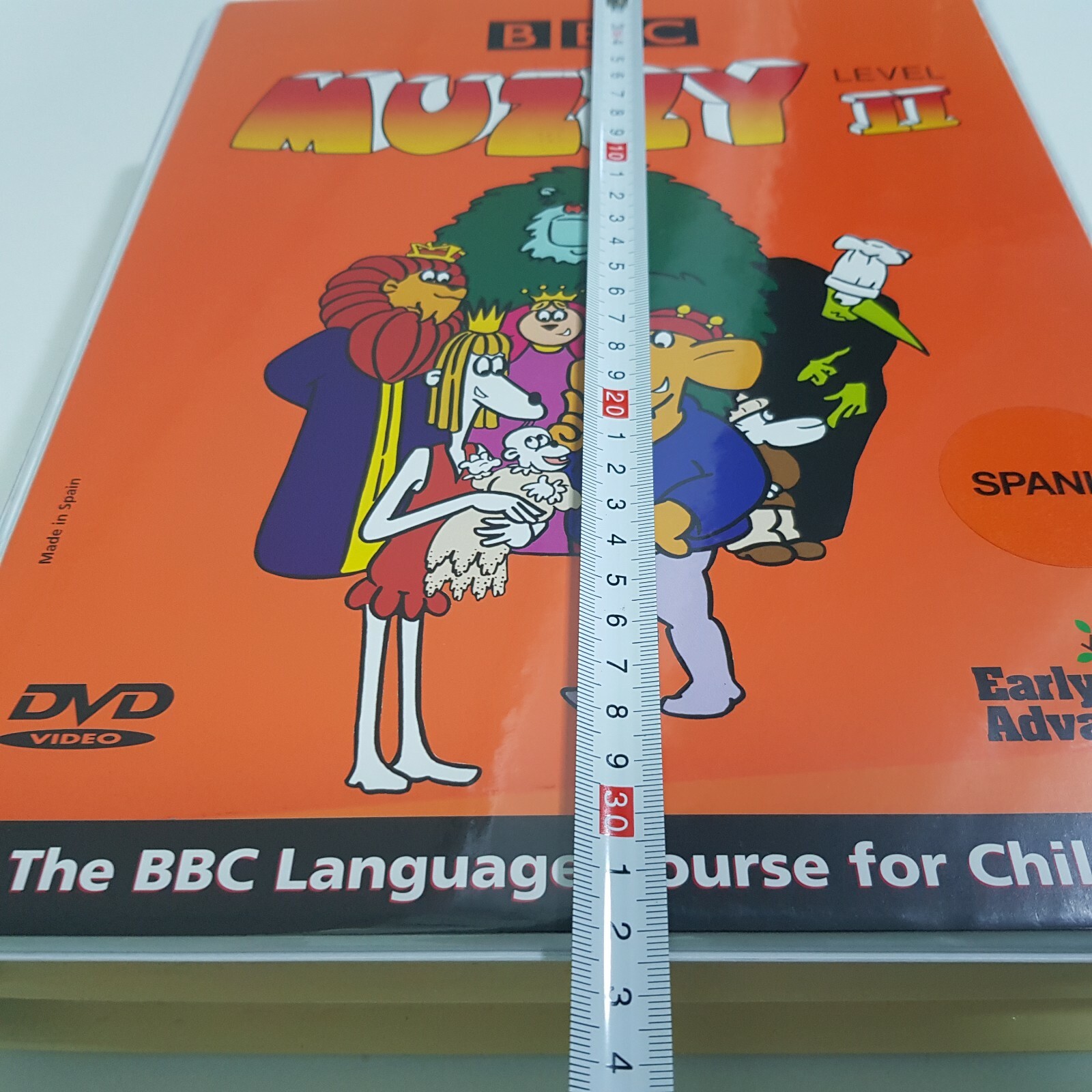BBC Muzzy Spanish Level 2 Childrens Language Course Early Advantage DVD book