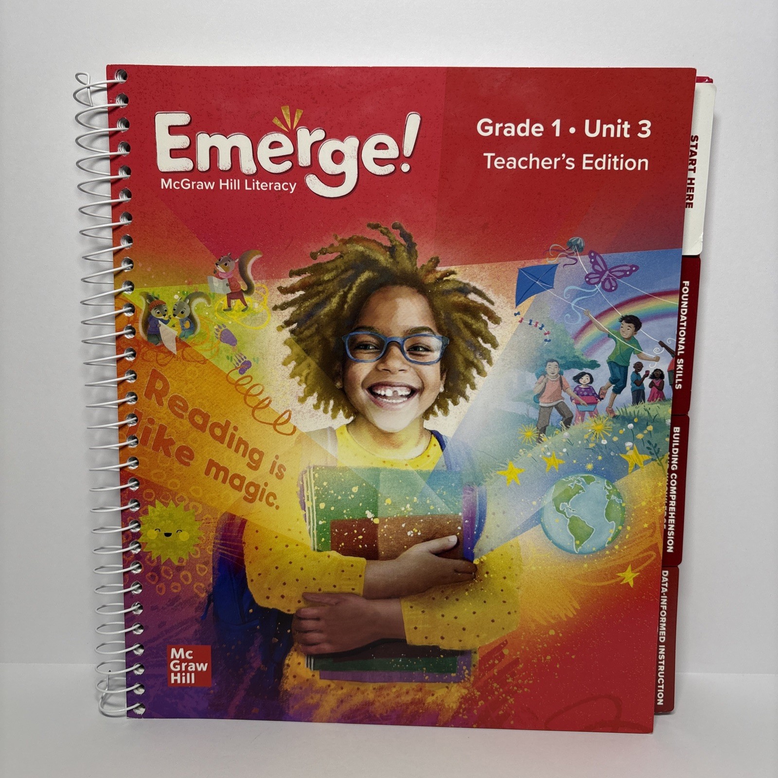 Emerge! Grade 1 Unit 3 Teacher’s Edition by McGraw Hill Literacy Large Book
