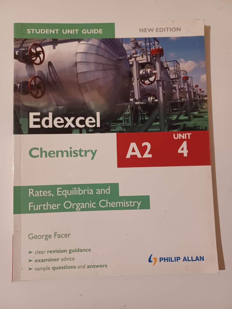 Edexcel A2 Chemistry Student Unit Guide New Edition: Unit 4 Rates, Equilibria an