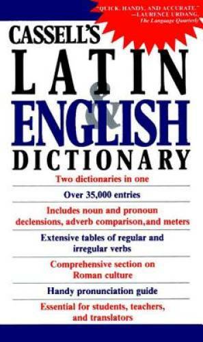 Cassell’s Concise Latin-English, English-Latin Dictionary – Paperback – GOOD