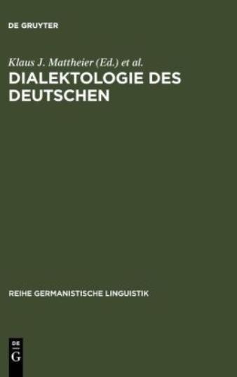 Dialektologie Des Deutschen