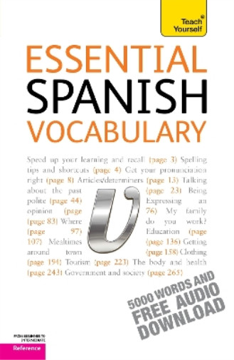 Mike Zollo Essential Spanish Vocabulary: Teach Yourself (Mixed Media Product)
