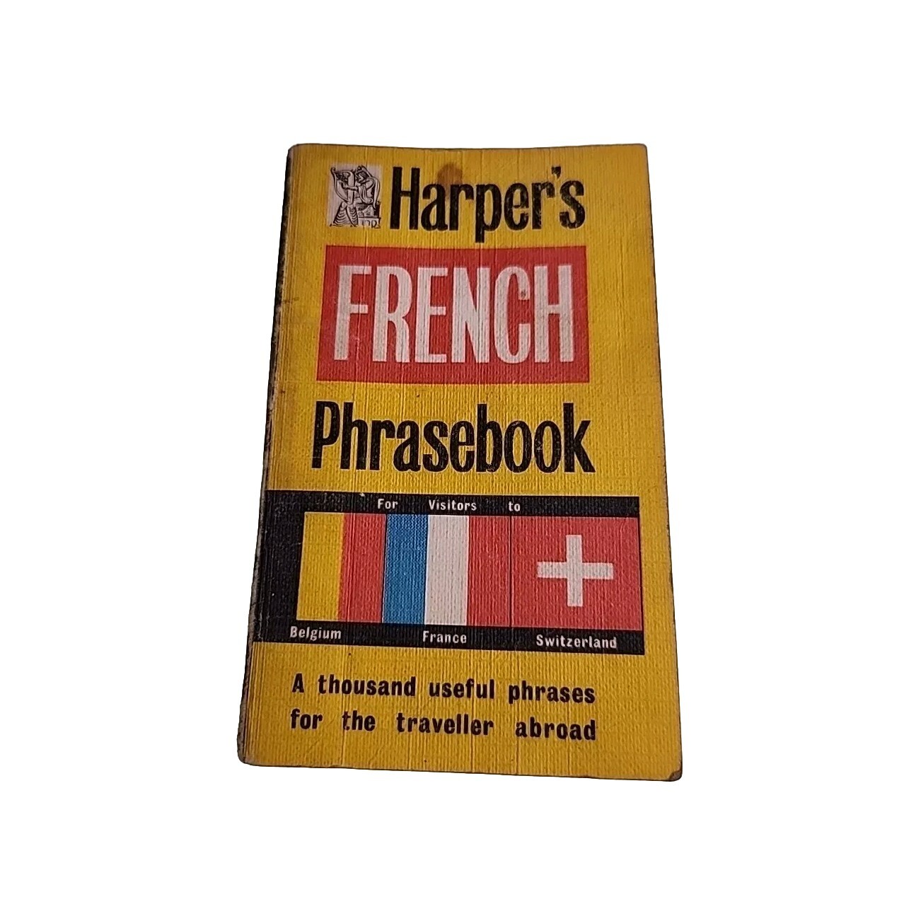 Harpers French Phrasebook 1979 Paperback Book
