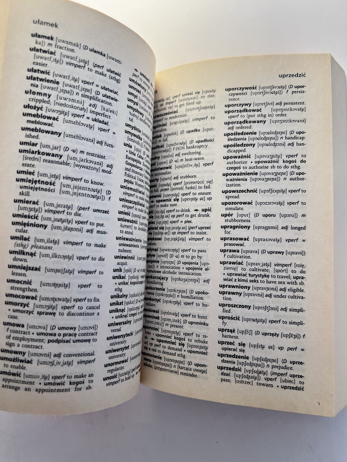 LAROUSSE POCKET POLISH-ENGLISH/ENGLISH-POLISH DICTIONARY *Excellent Condition*