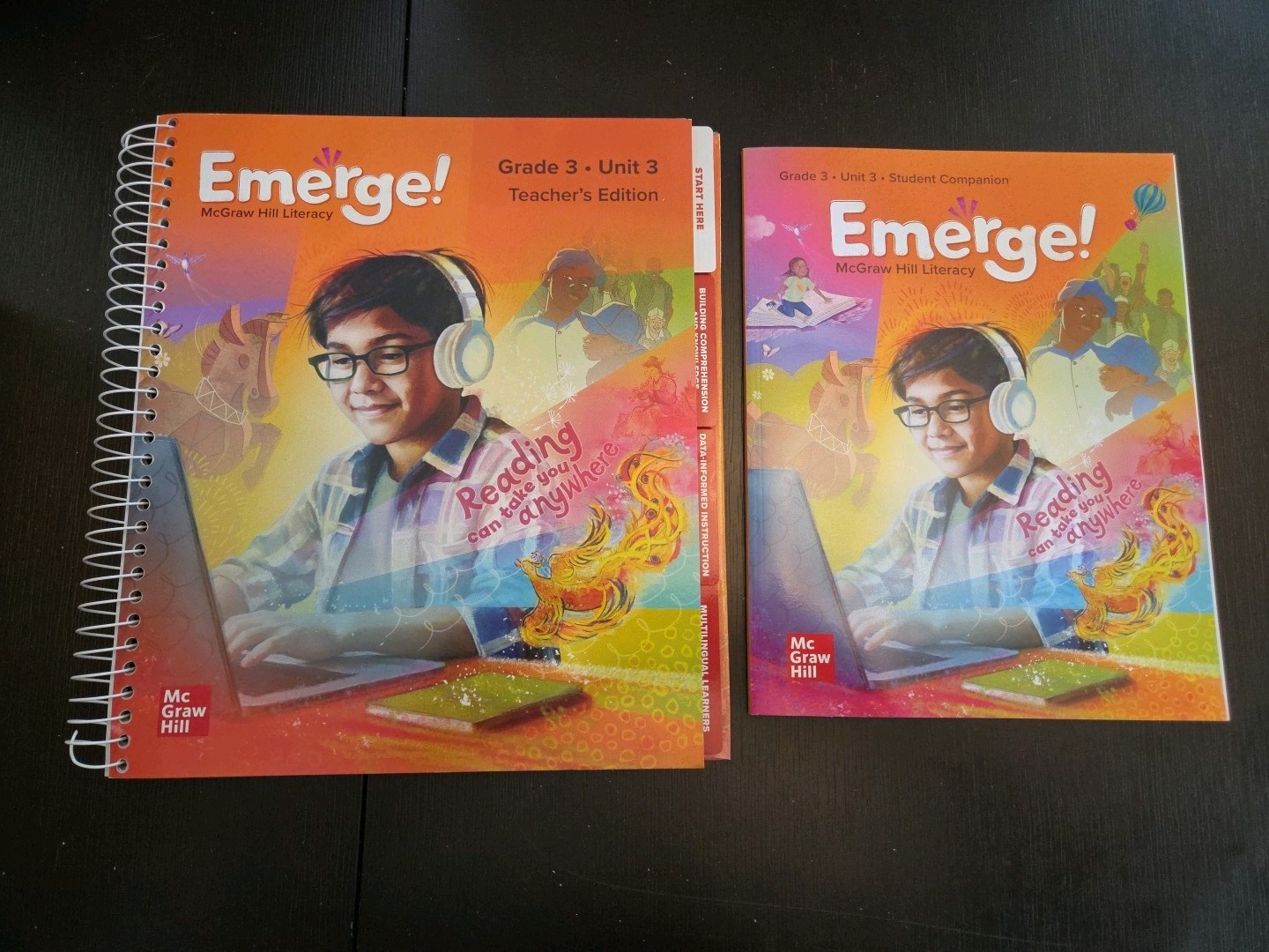 New Emerge! Grade 3 Unit 3 Teacher’s Ed. by McGraw Hill With Student Companion