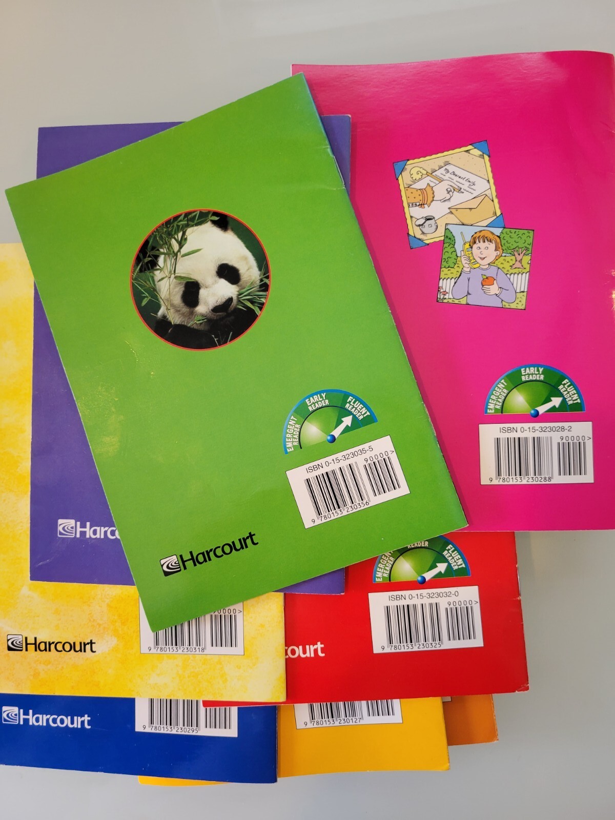 Harcourt Reading Level Fluent Reader Books, Mixed Lot Of 17 children’s books