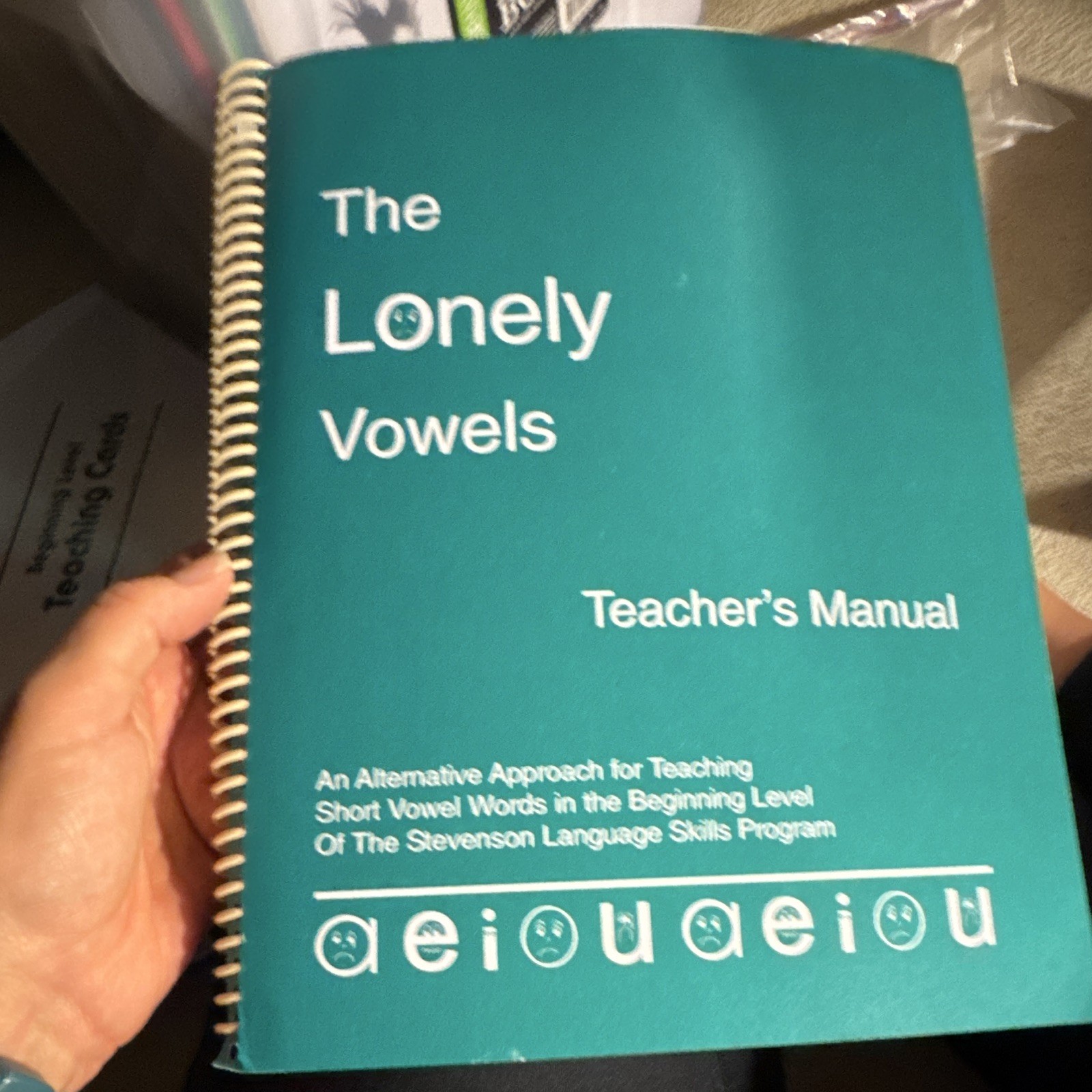 Stevenson Language Skills Program Beginning Teaching Cards Workbooks