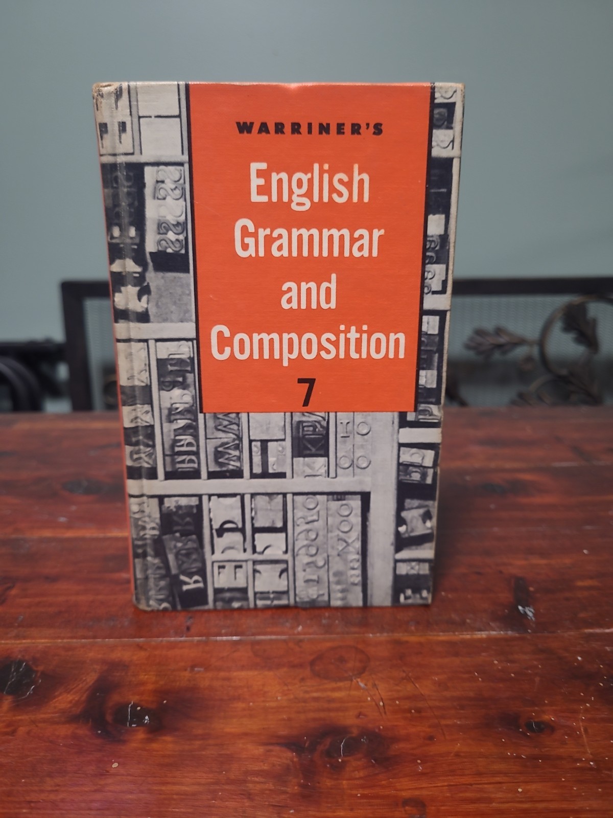 Warriner’s English Grammar and Composition 1959 Vintage Textbook Hardcover “7”