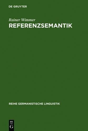 Rainer Wimmer Referenzsemantik (Hardback)
