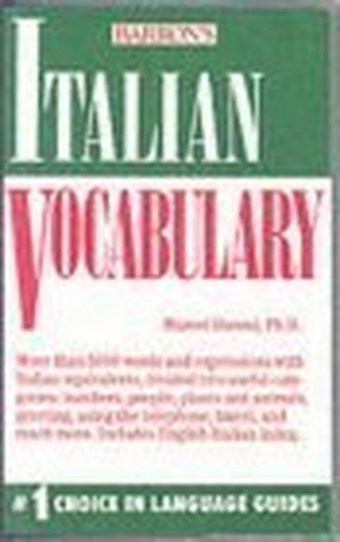 Italian Vocabulary by Danesi, Marcel Paperback / softback Book The Fast Free