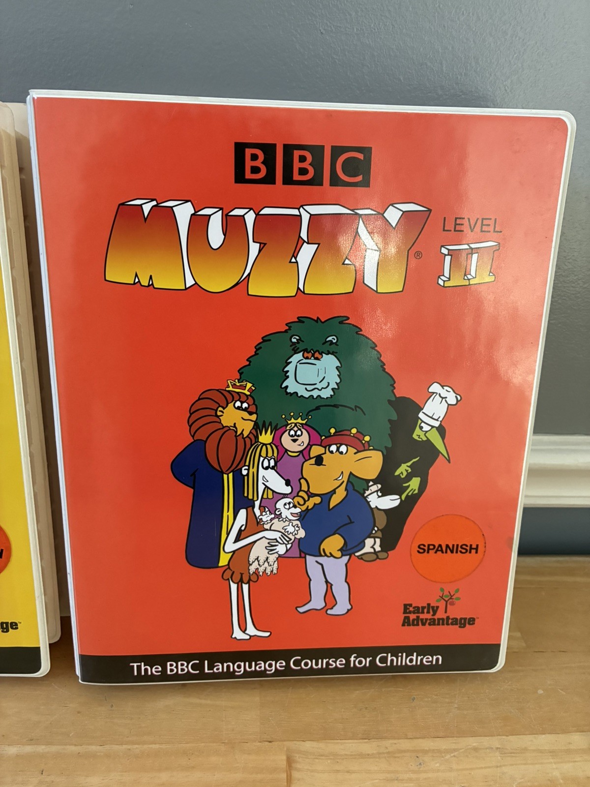 Muzzy BBC Language Course For Children Spanish Level 1 and 2 DVD & CD Set