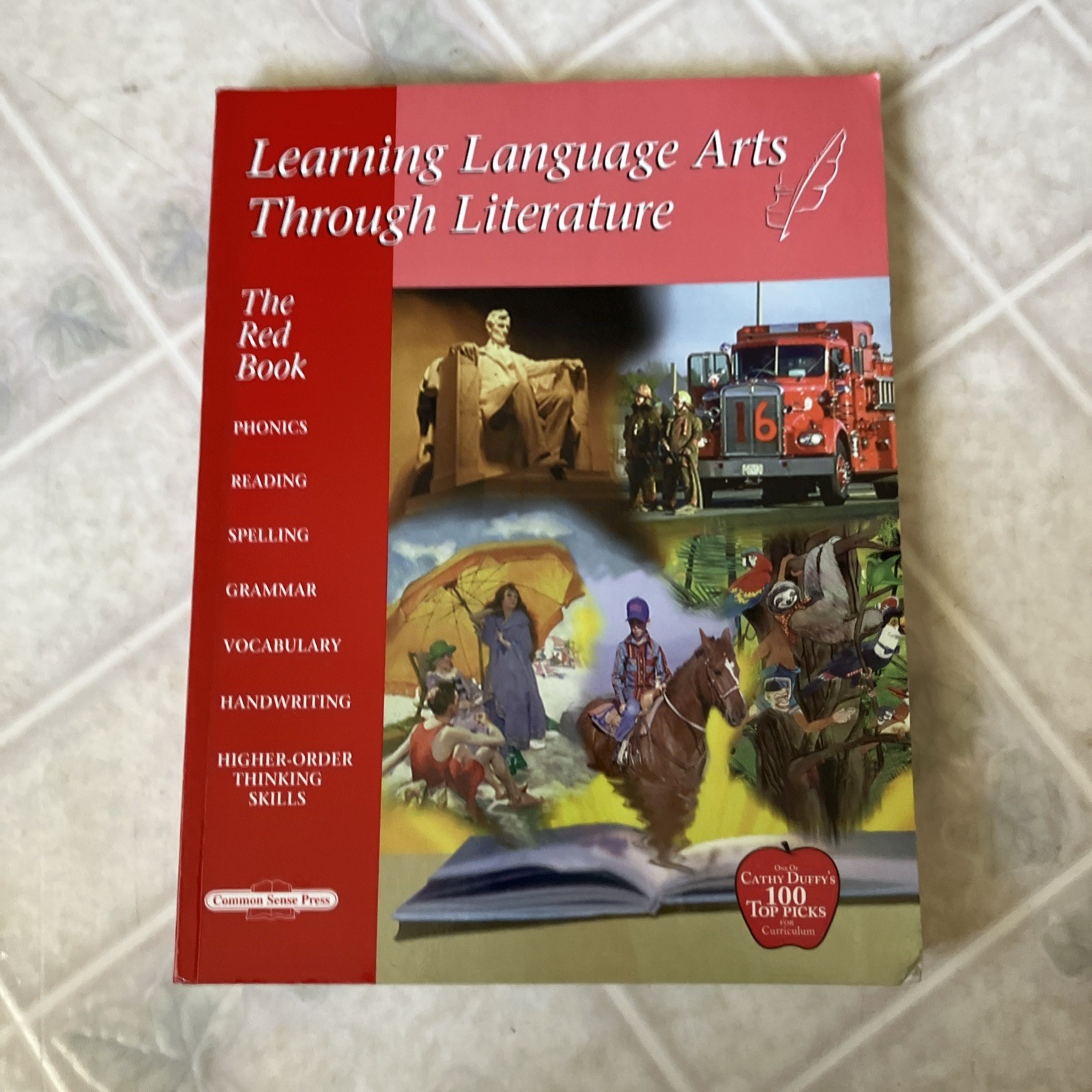 Learning Language Arts Through Literature: The Red Teacher Book – Very Good