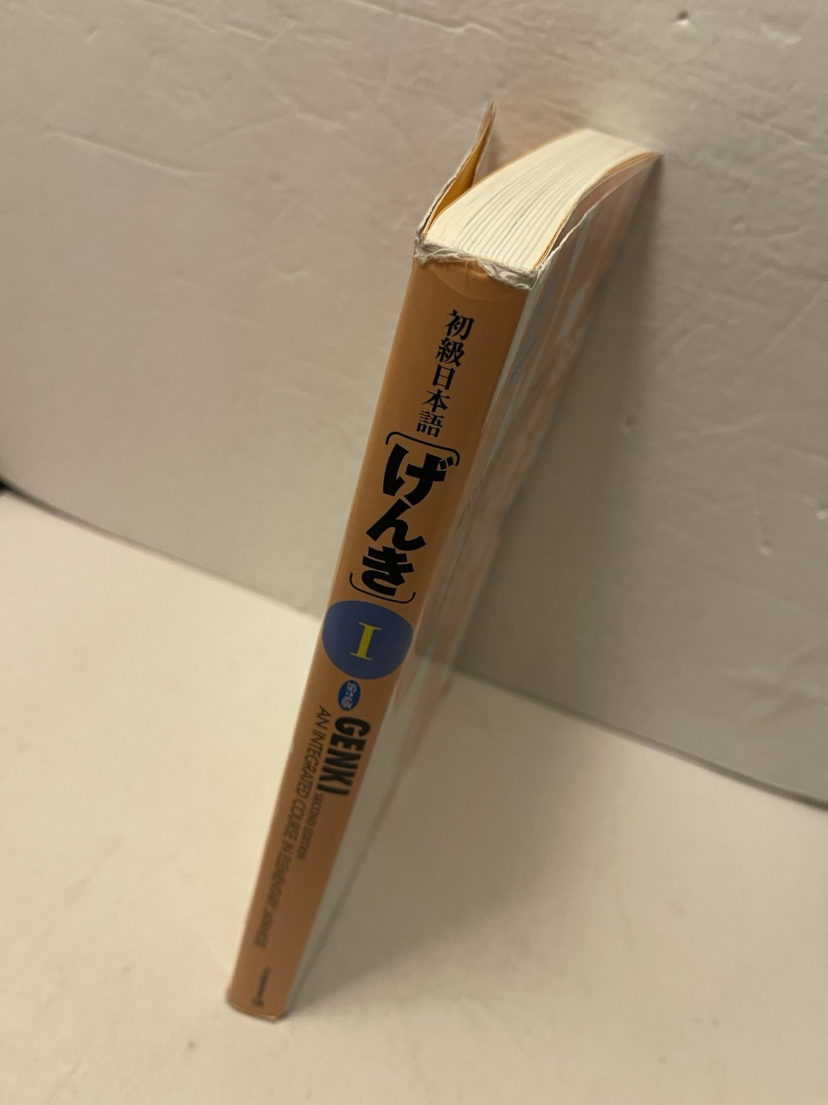 Genki : An Integrated Course in Elementary Japanese Paperback BOOK ONLY