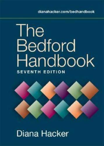 The Bedford Handbook by Diana Hacker (2005, Hardcover)