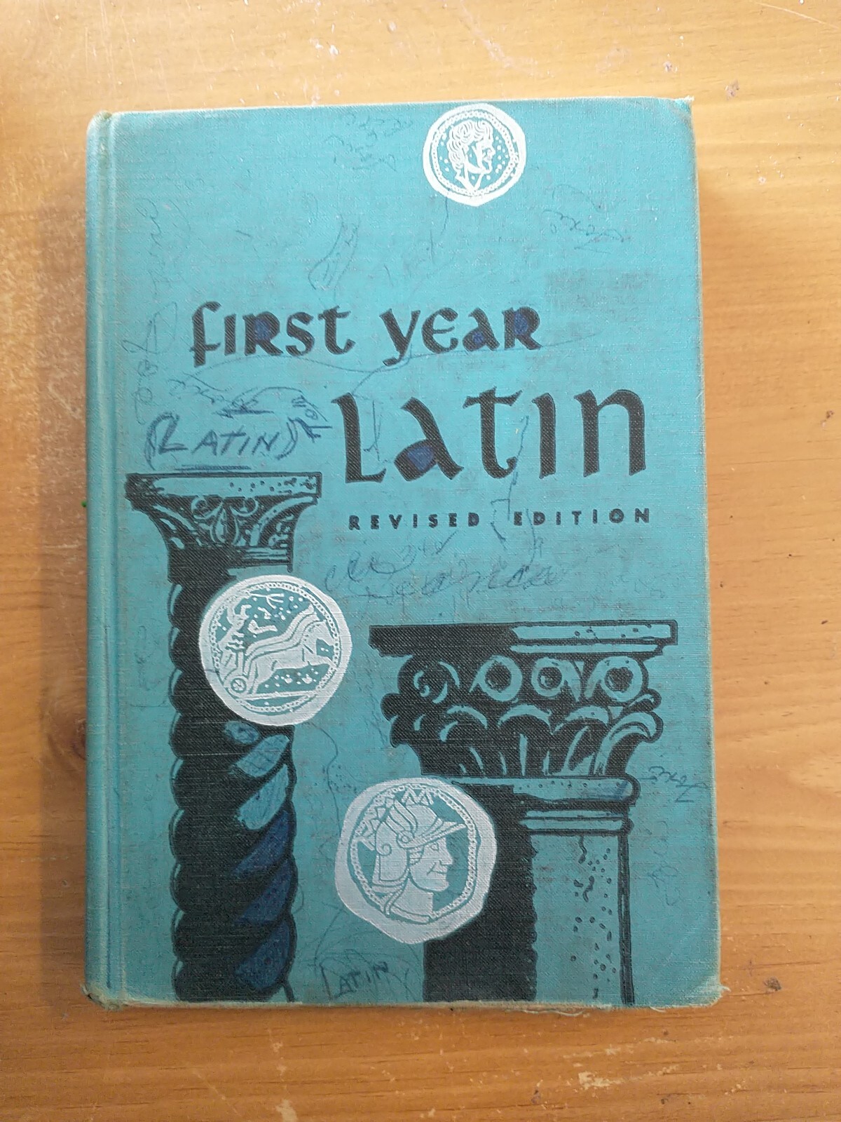 First Year Latin Revised Edition 1958 Bruce Publishing Acceptable