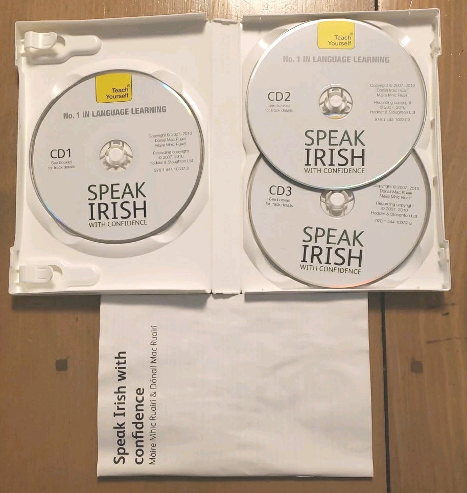 Speak Irish with Confidence • Beginner Level 2 • Teach Yourself • 3 Audio CDs