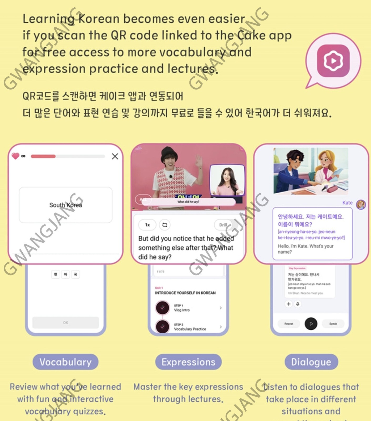 EASY KOREAN with BTS for Basic Learners Global Edition Photo Art Study K POP
