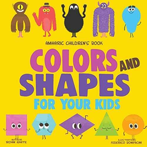 Amharic Children’s Book: Colors and – Paperback, by White Roan – Acceptable n