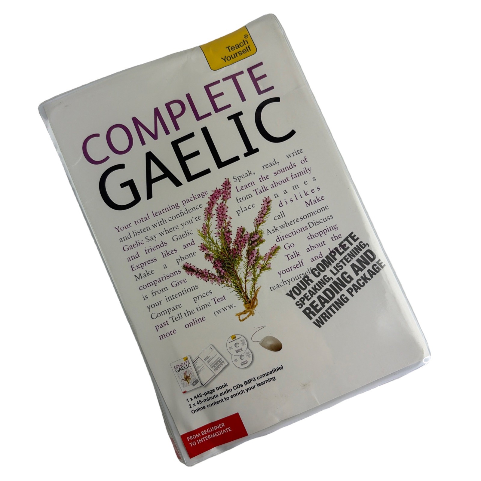 Teach Yourself Complete Gaelic: Level 4 Beginner Intermediate 2 CD Book FLAWLESS