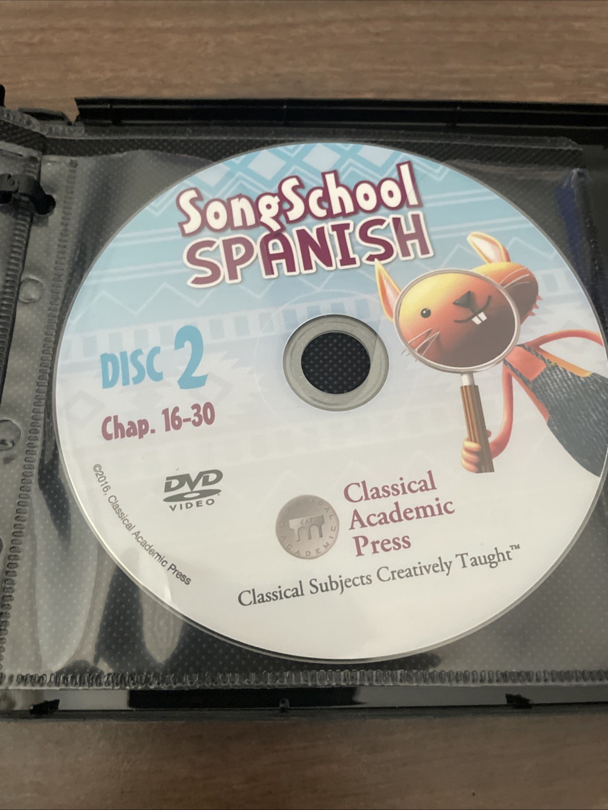 Song School Spanish Program- Grade 1-3 (Classical Academic Press) DVD Set Only