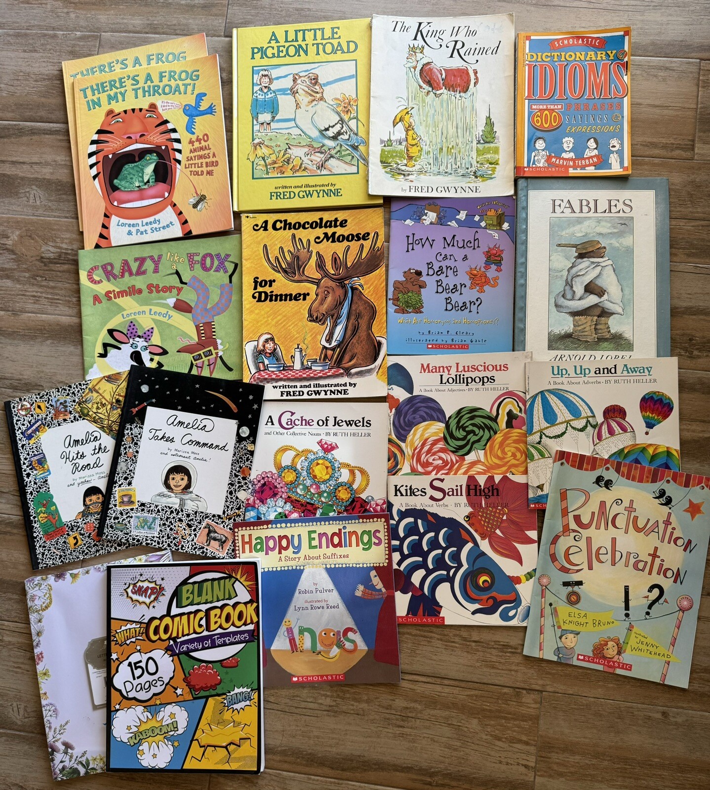 Huge lot language arts teacher resource library books Elementary School 4th 5th