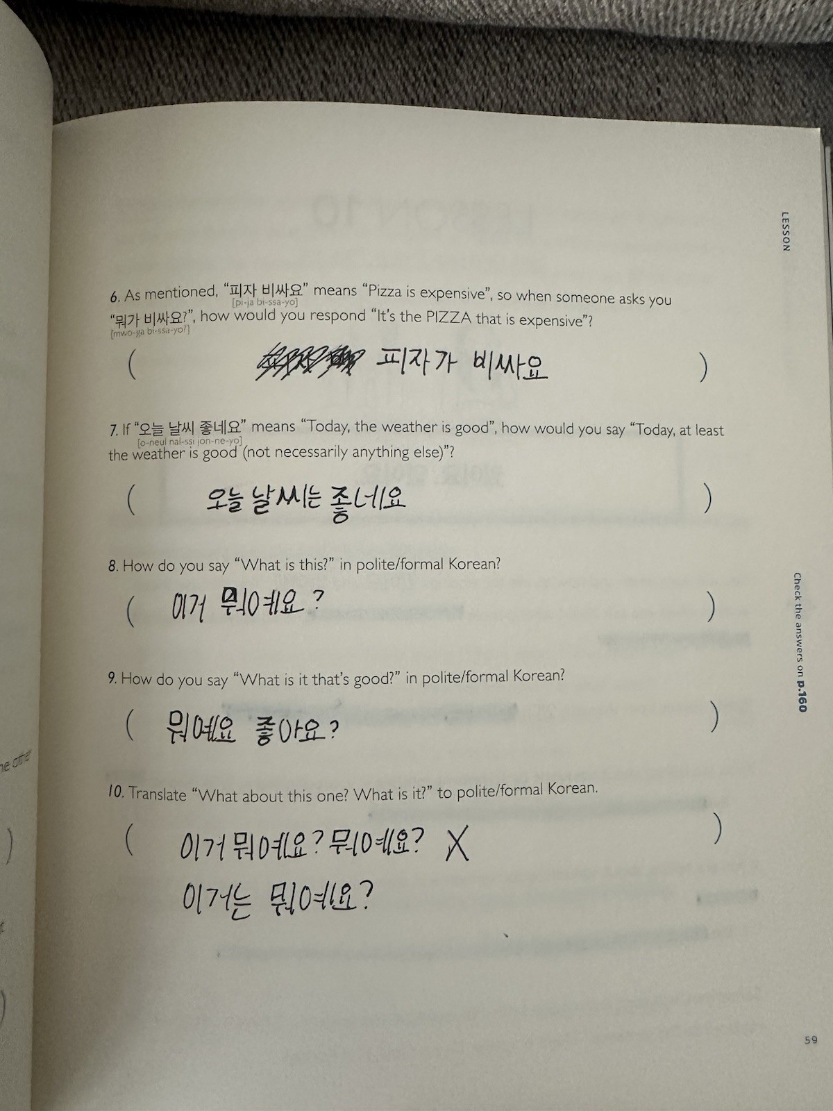 Talk To Me In Korean Text Book Set Level 1~5 Korean Language Learning Book