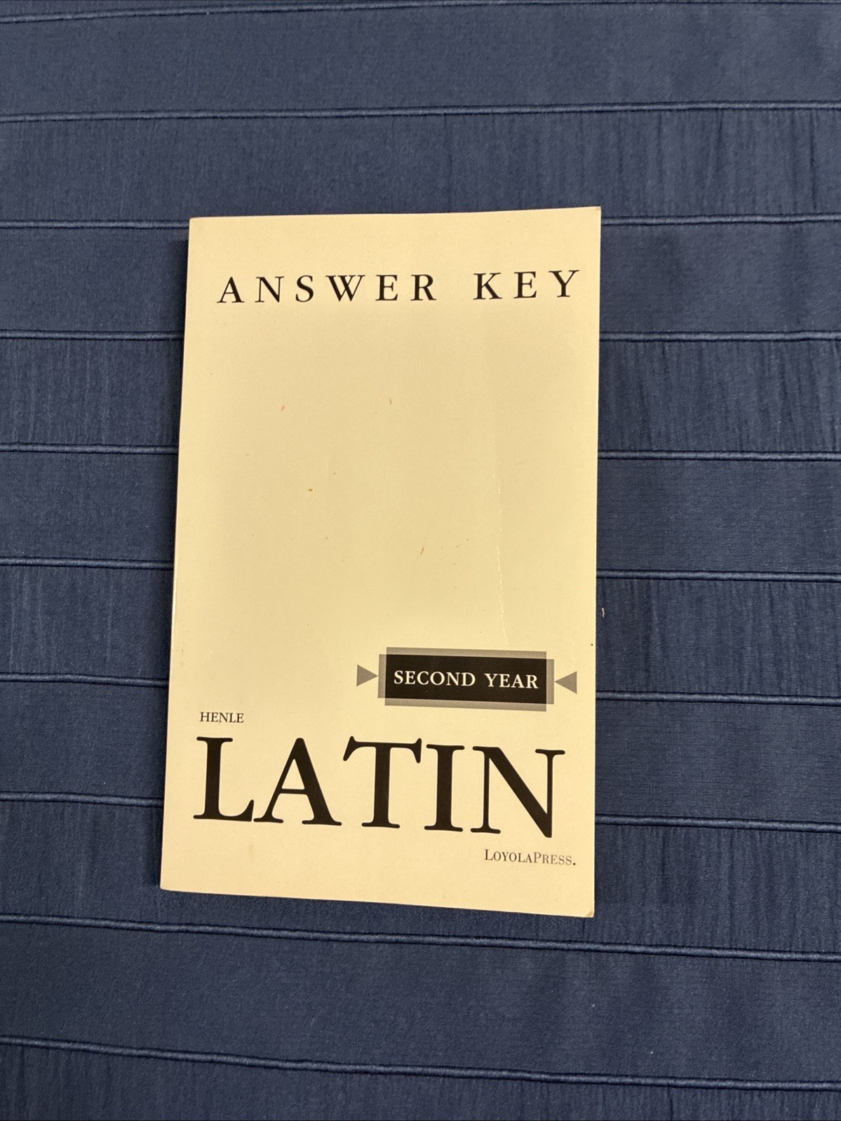 Henle Second Year Latin Set – Text and Answer Key – SECOND YEAR