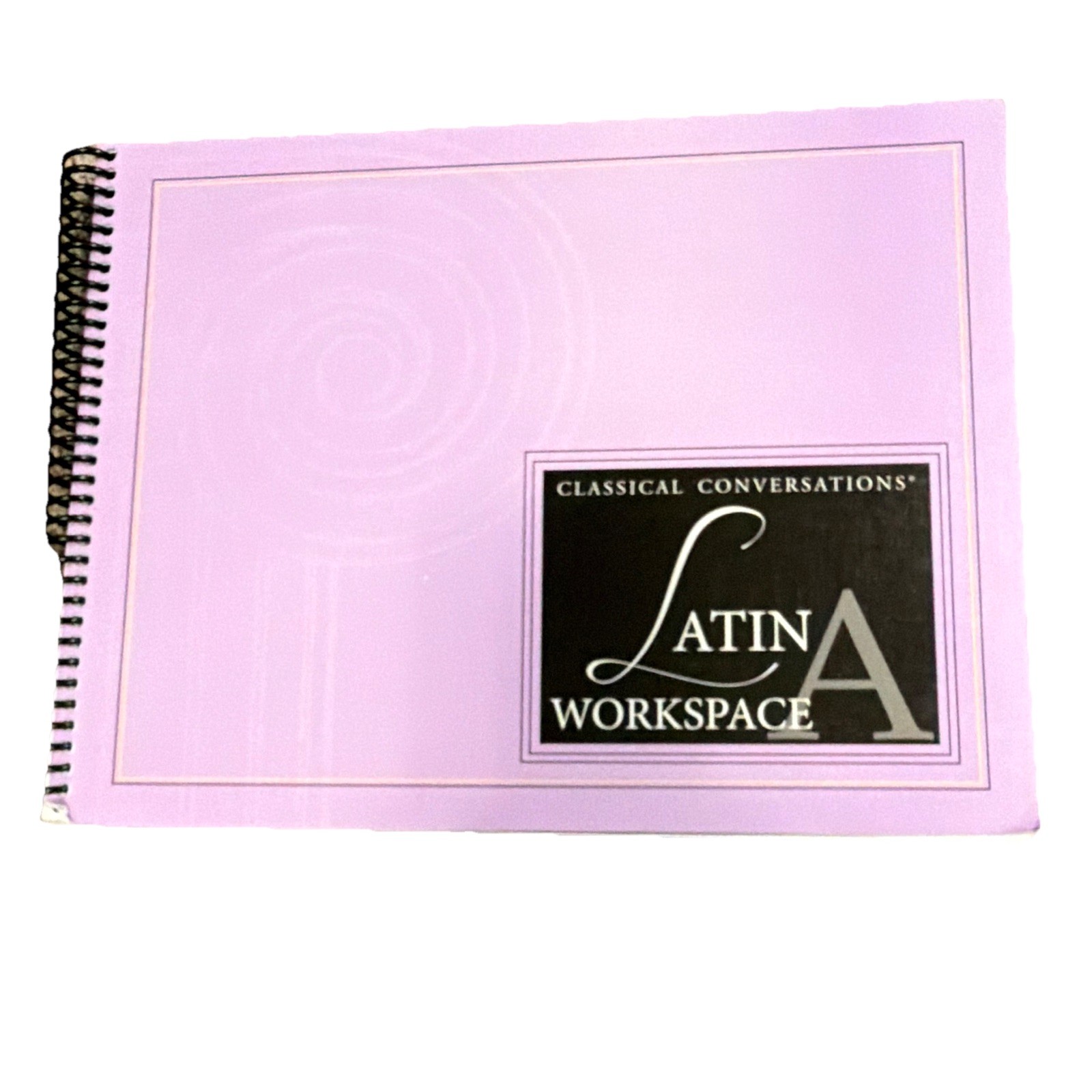 Classical Conversations Latin Workspace A A1 Spiral Workbook Revised Ed 2018