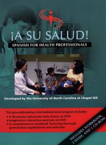 Â¡A Su Salud! (set): Spanish for Health Professionals – Spiral-bound – GOOD