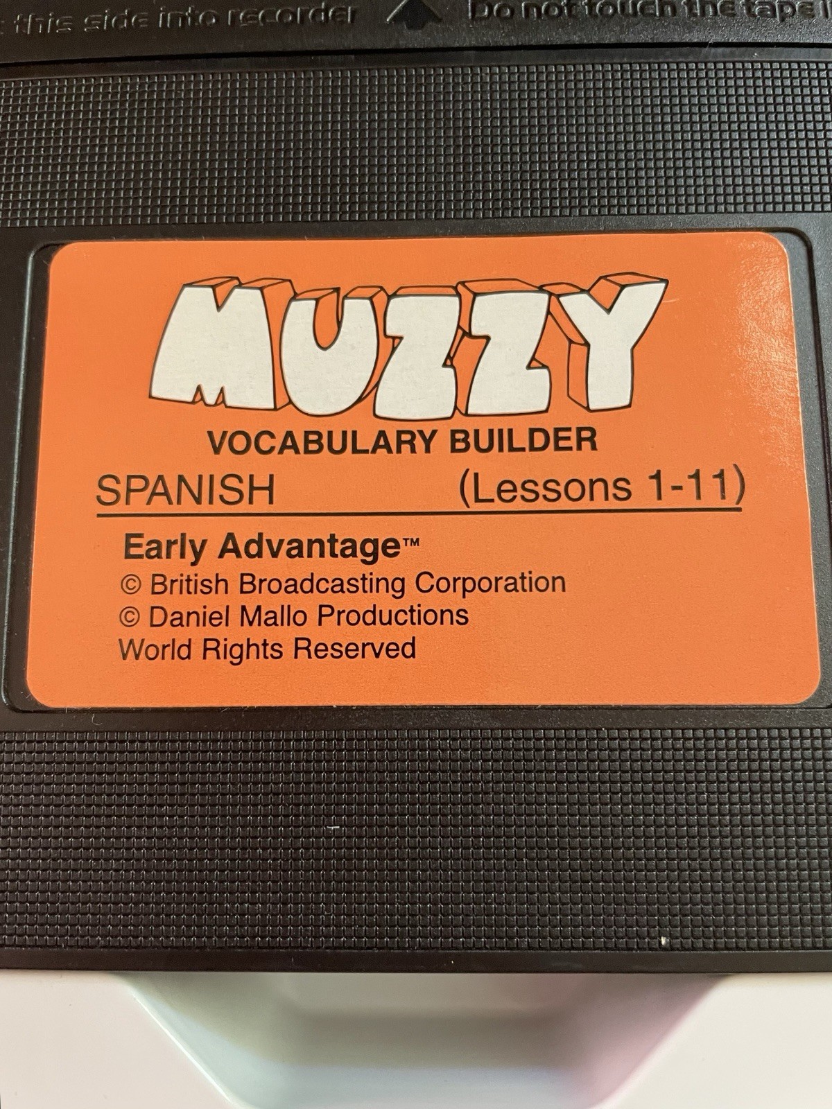 Muzzy BBC Language Course Spanish LEVEL 1 VHS & Cassette Parts 1-6 Complete