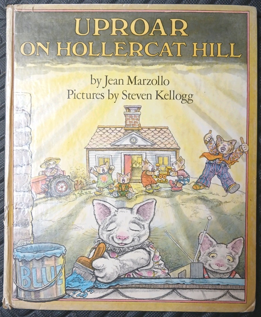 Uproar on Hollercat Hill by Jean Marzollo (Hardcover, 1980) First Edition (US)