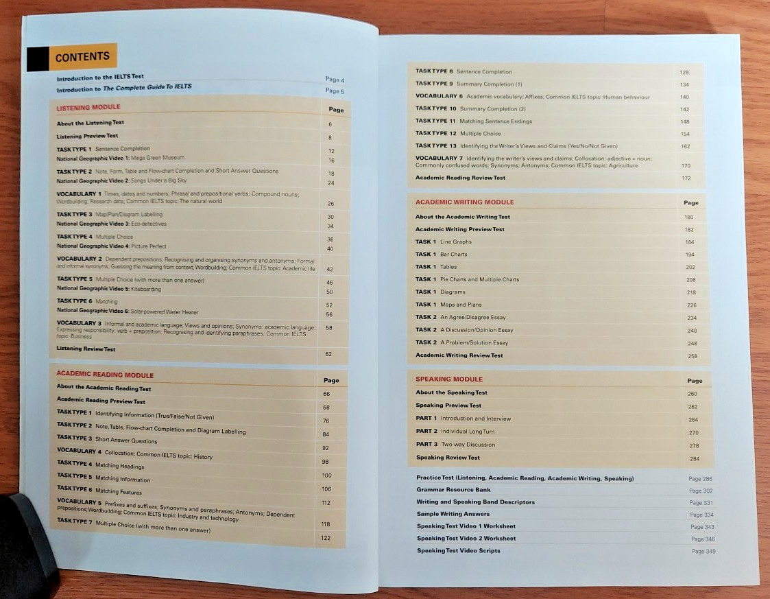 The Complete Guide to IELTS Student’s Book with DVD-ROM New Trade Paperback