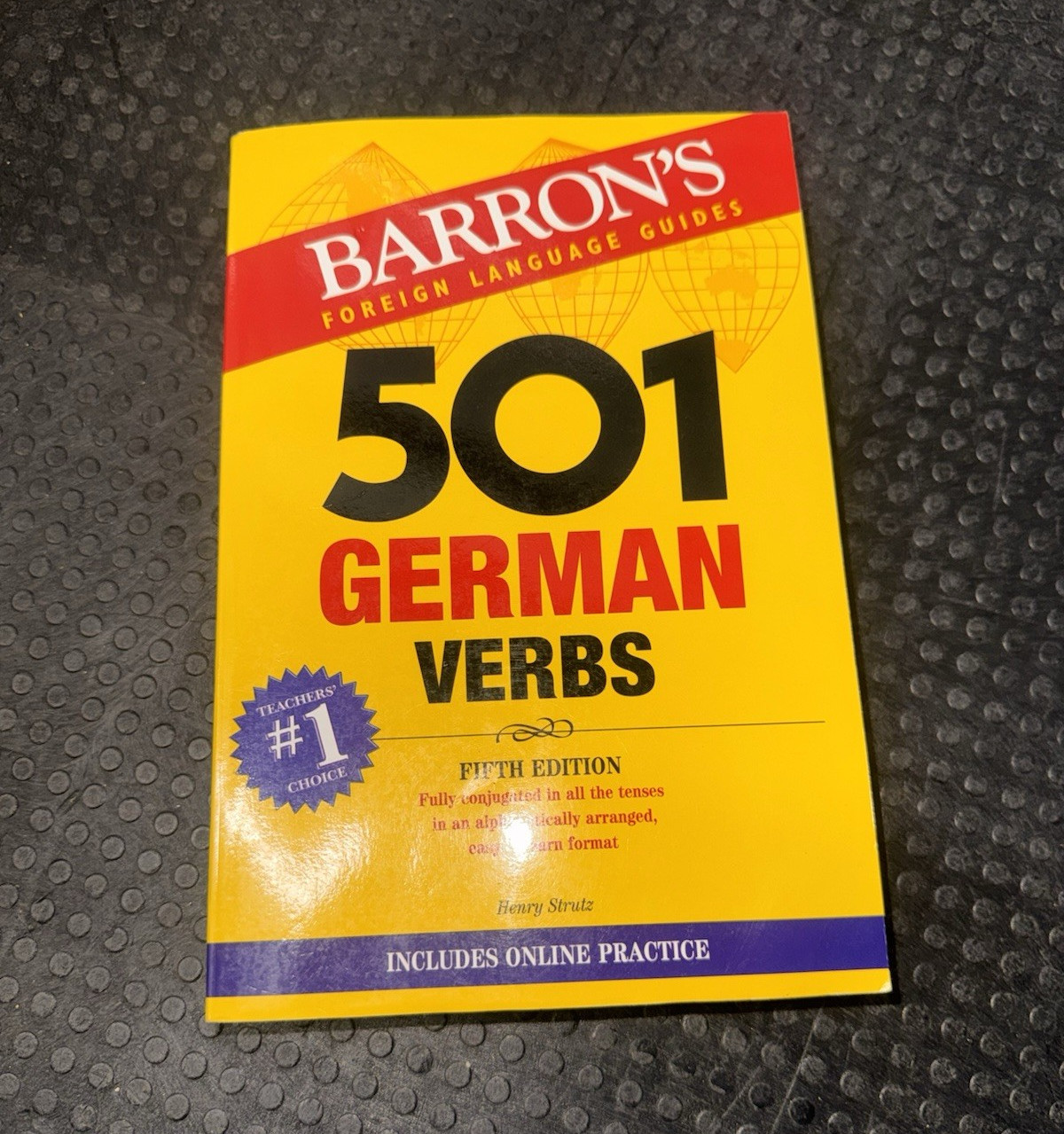 Barron’s Foreign Language Guides 501 German Verbs 5th Ed PB Online Practice