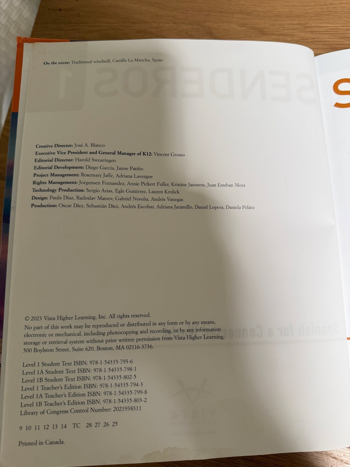 Senderos 1: Spanish for a Connected World