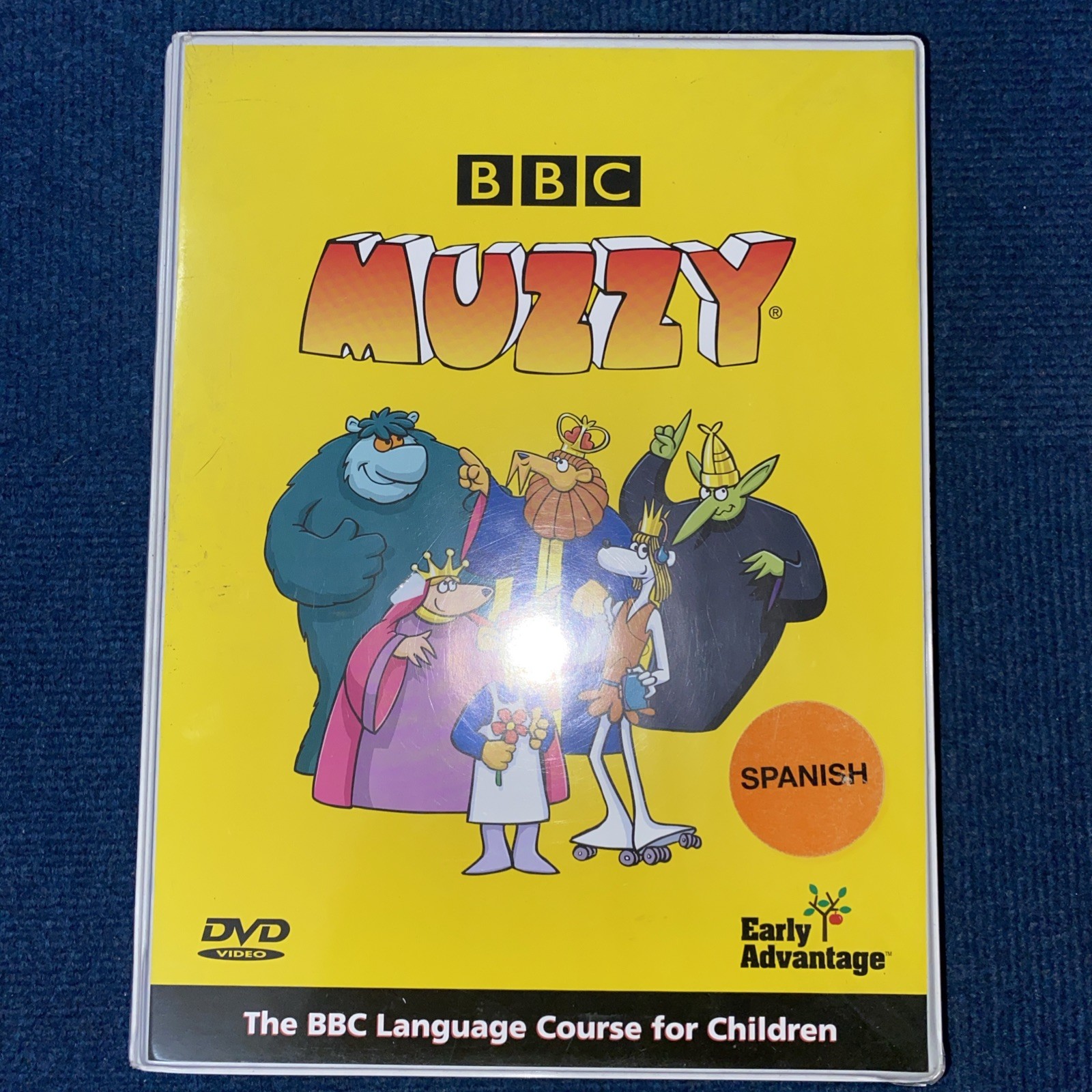 MUZZY BBC Language Course For Children Level 1 SPANISH w/ 4 DVDs 2 CDs Book (W)