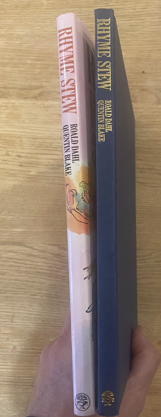 Rhyme Stew by Roald Dahl Vintage first edition Hardback. Author Of Matilda BFG