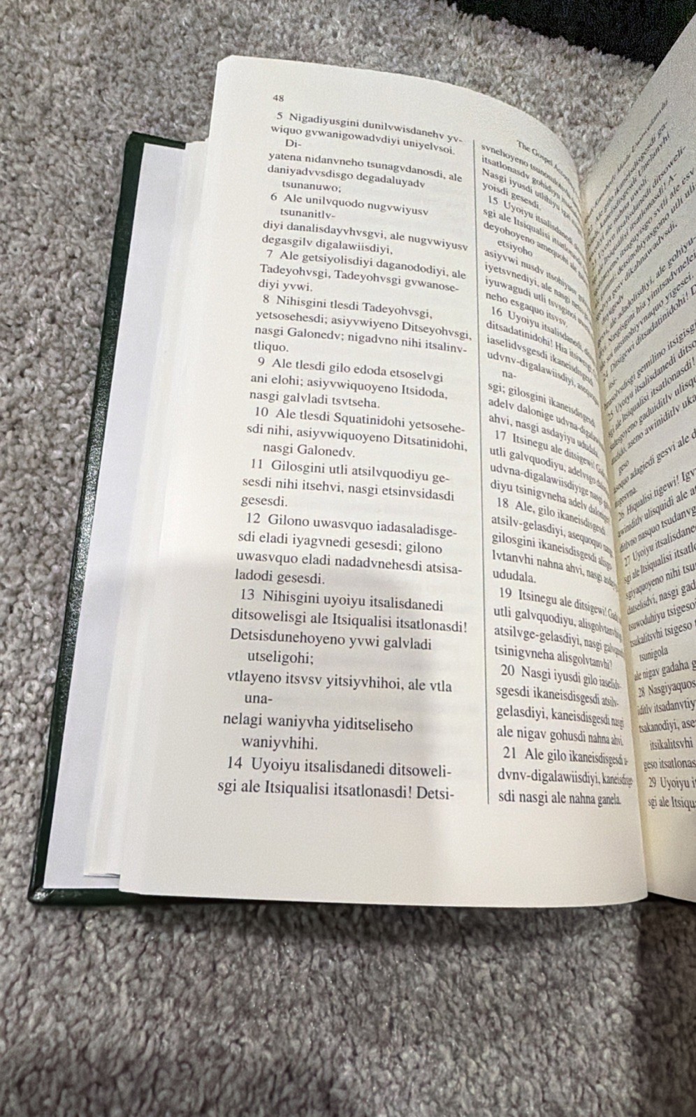 Four Gospels and Selected Psalms in Cherokee : A Companion to the Syllabary N…