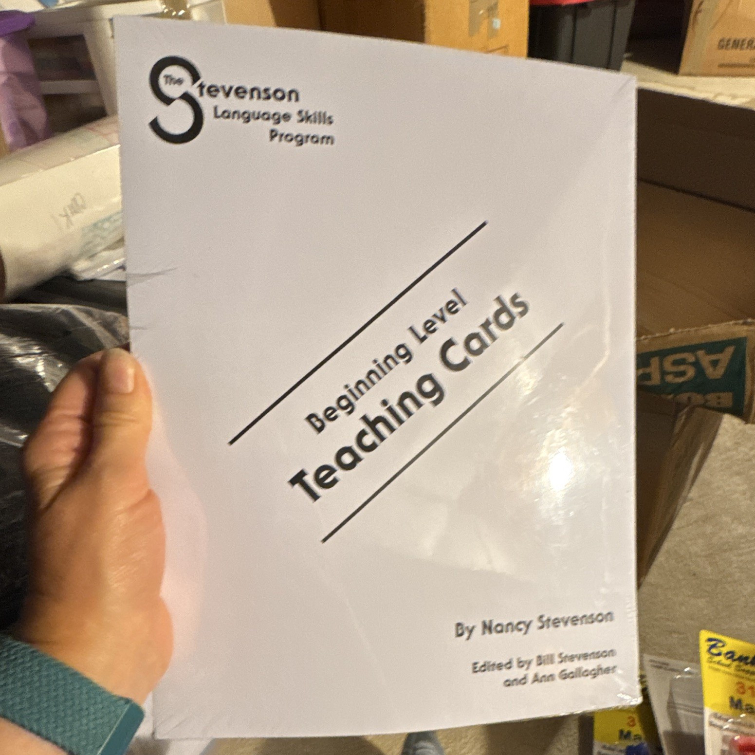 Stevenson Language Skills Program Beginning Teaching Cards Workbooks