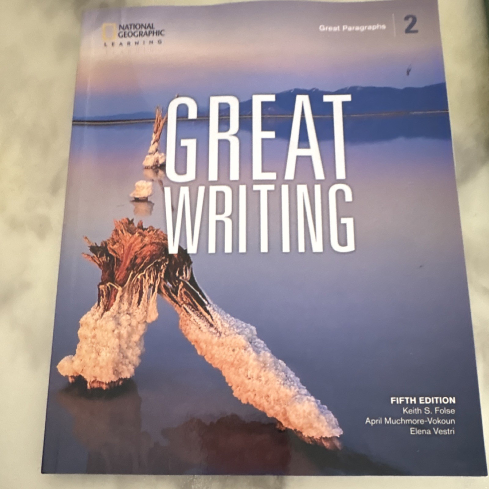 National Geographic Learning Great Writing 2: Great Paragraphs 5th Ed B1 Book