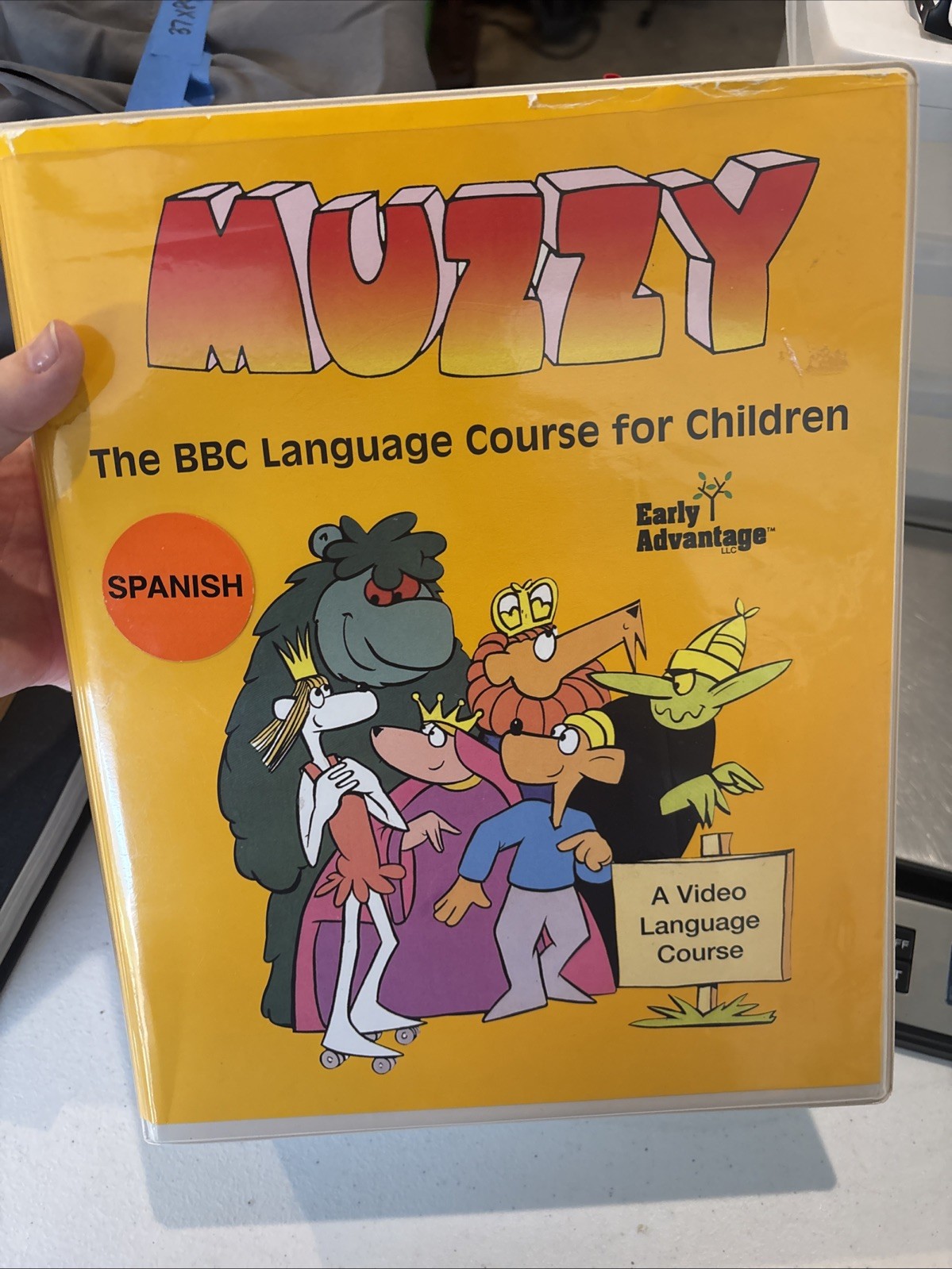Muzzy The BBC Language Course For Children Spanish VHS And Cassette *READ*