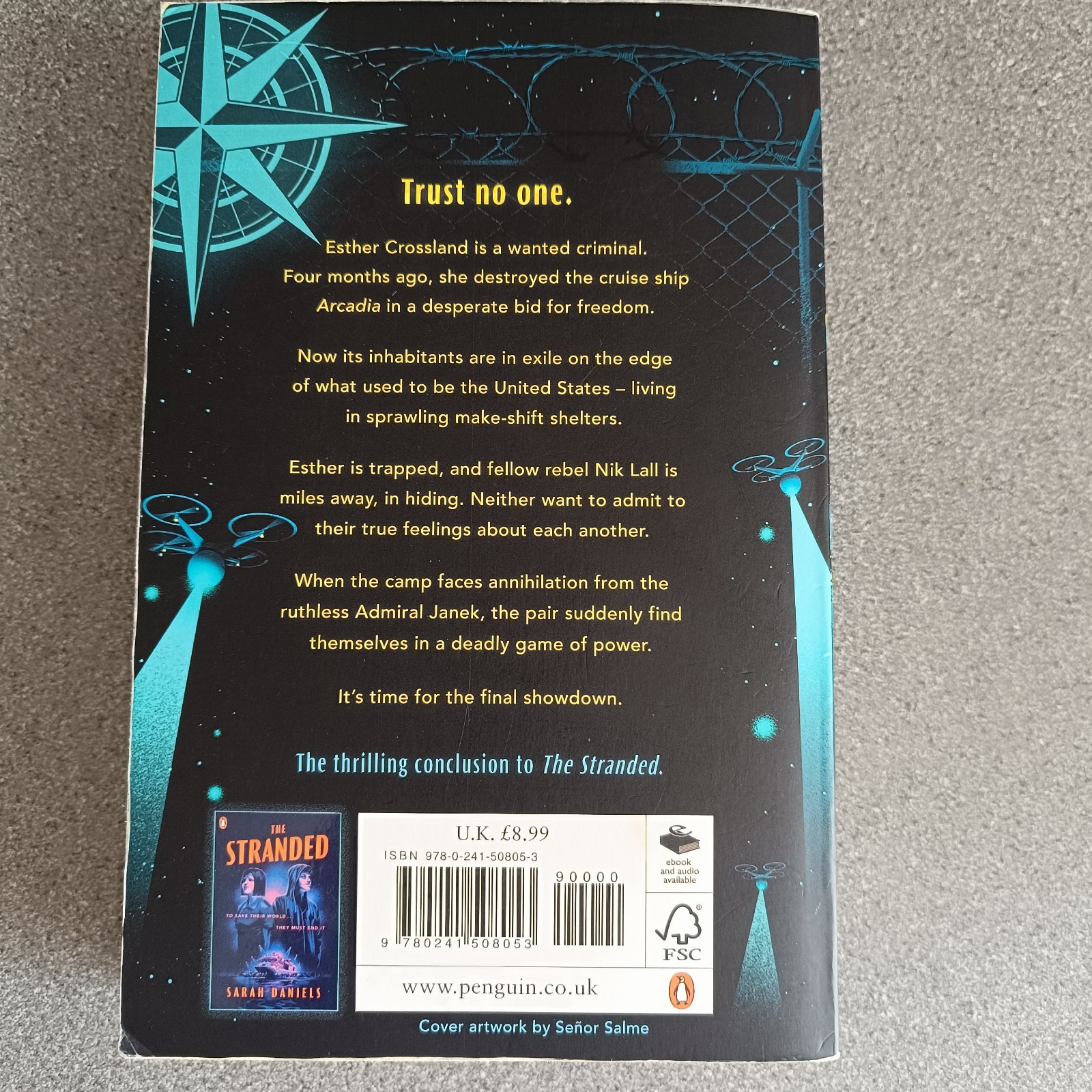 Pre-loved The Exiled by Sarah Daniels (Paperback Book)