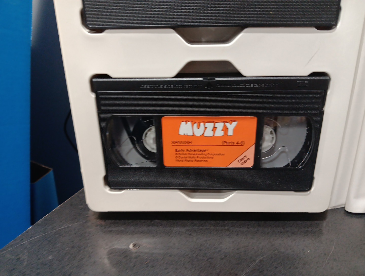 MUZZY BBC Language Course for Children VHS Set Learn Spanish COMPLETE SET