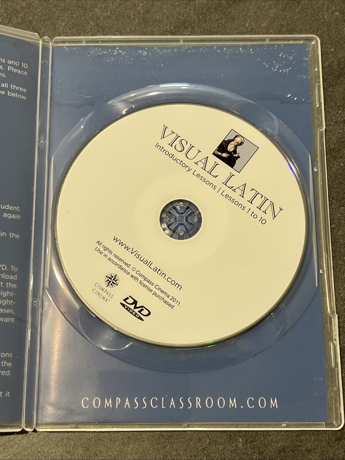 Visual Latin 1 : Lessons 1 to 10 Only – Compass Classroom DVD