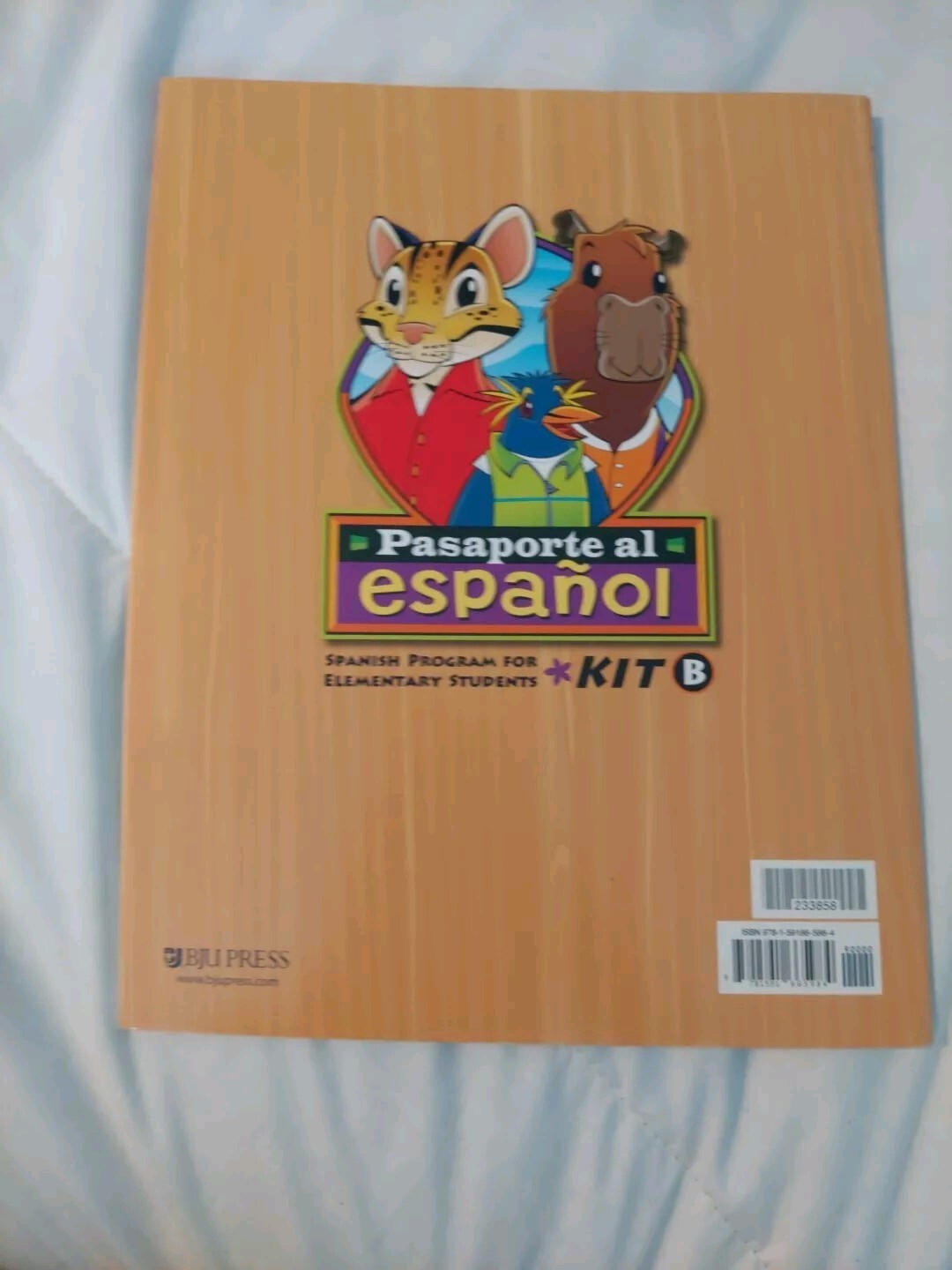 Bob Jones Elementary Spanish- Pasaporte al Español Worktext Step 6 (Kit B) NEW