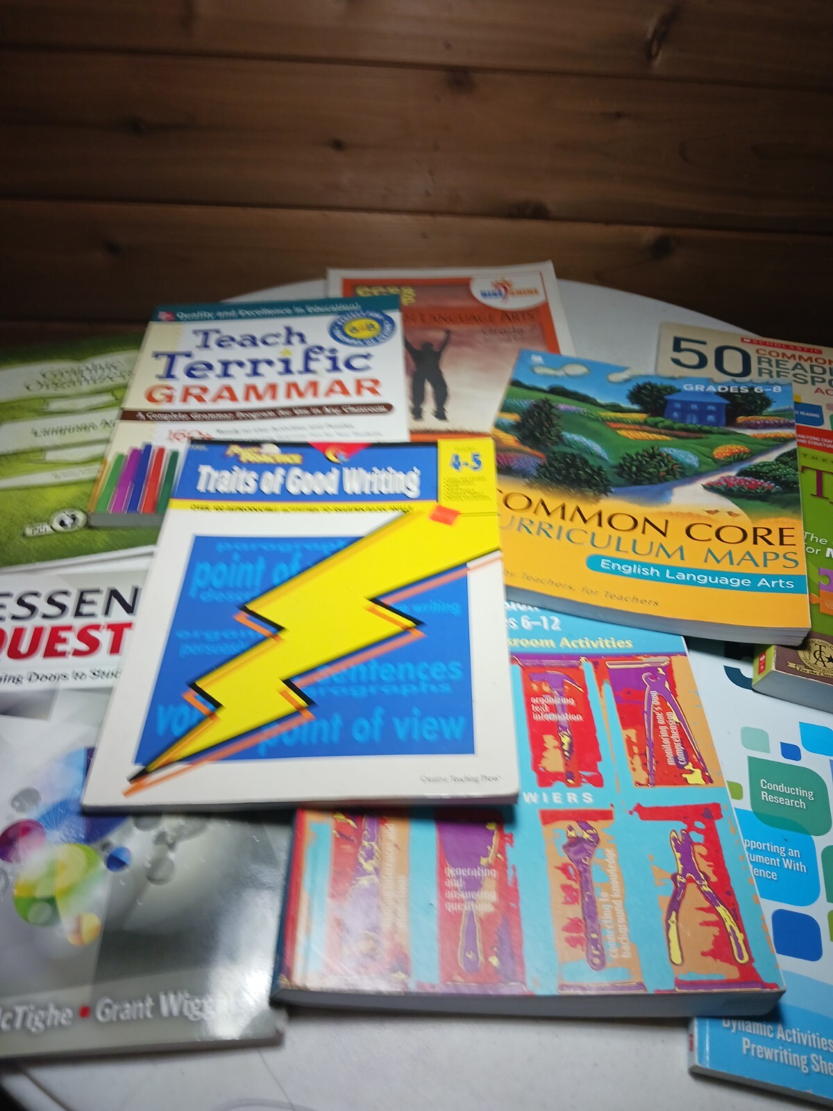 Lot of 10 Teaching Grammar Writing Middle School Activity Ideas Books Literature